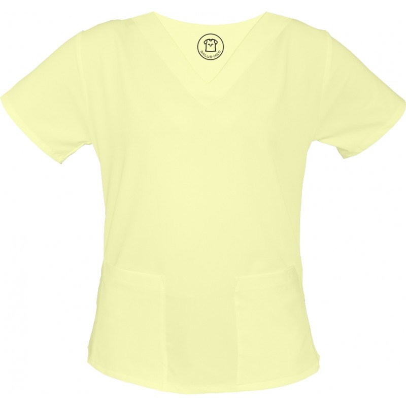 BUDYŃ WANILIOWY bluza medyczna -Kolorowe bluzy medyczne we wzorki edycja świąteczna