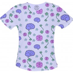 Neuron bluza medyczna -Kolorowe bluzy medyczne we wzorki | SALUS-MED | Produkt Polski